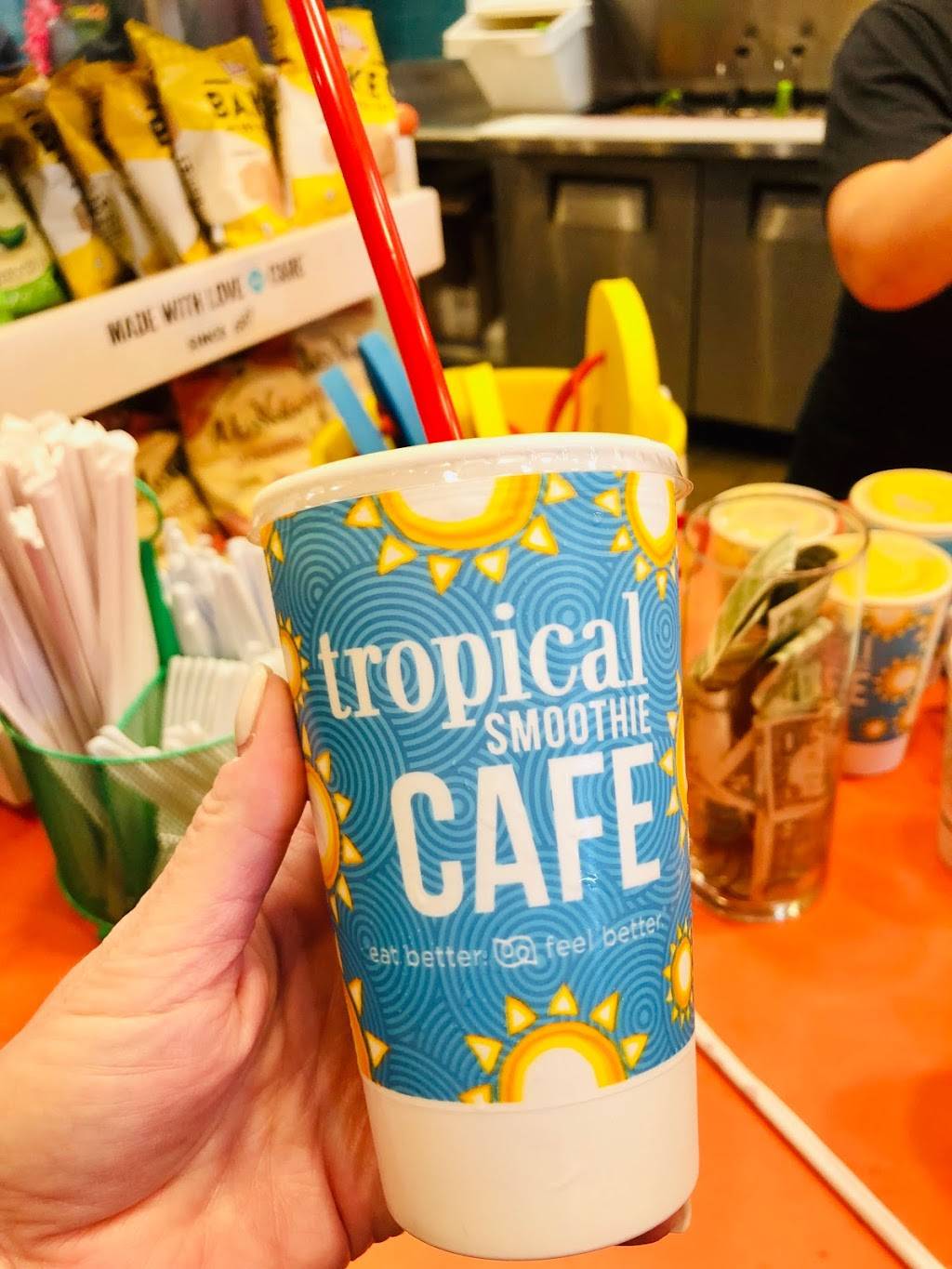 Tropical Smoothie Cafe | restaurant | 700 E W Merritt Island Causeway Suite 2, Merritt Island, FL 32952, USA | 3214542303 OR +1 321-454-2303
