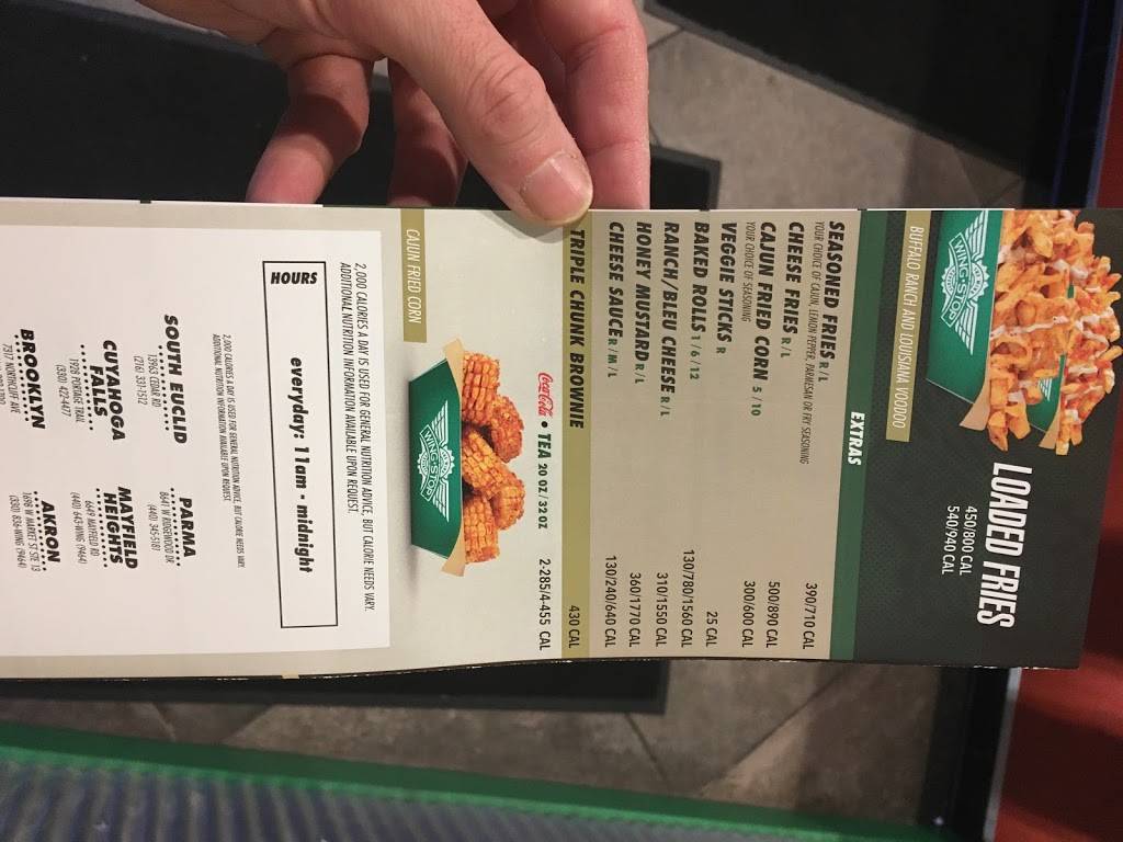 Wingstop | restaurant | 1928 Portage Trail, Cuyahoga Falls, OH 44223, USA | 3304224477 OR +1 330-422-4477