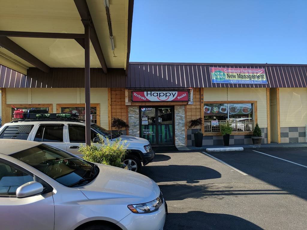 Happy Teriyaki & Sushi | restaurant | 844 6th St, Bremerton, WA 98337, USA | 3607920407 OR +1 360-792-0407