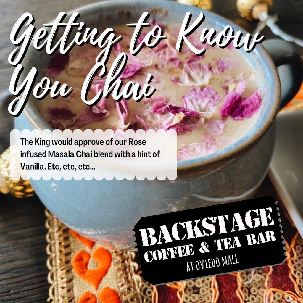 Backstage Tea and Coffee | restaurant | 1220 Oviedo Mall Boulevard, Oviedo, FL 32765, USA | 4073108908 OR +1 407-310-8908