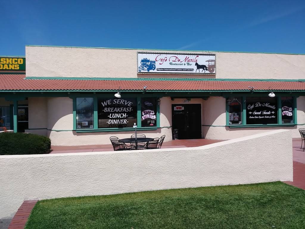 Cafe De Manila | restaurant | 1575 Vassar St, Reno, NV 89502, USA | 7753299900 OR +1 775-329-9900