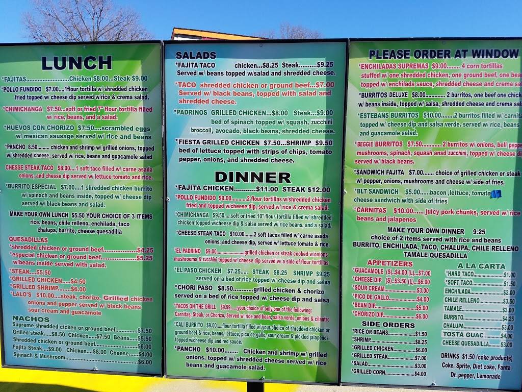 Lalos To Go | restaurant | 221 W Cuyler St, Dalton, GA 30720, USA | 7066711800 OR +1 706-671-1800