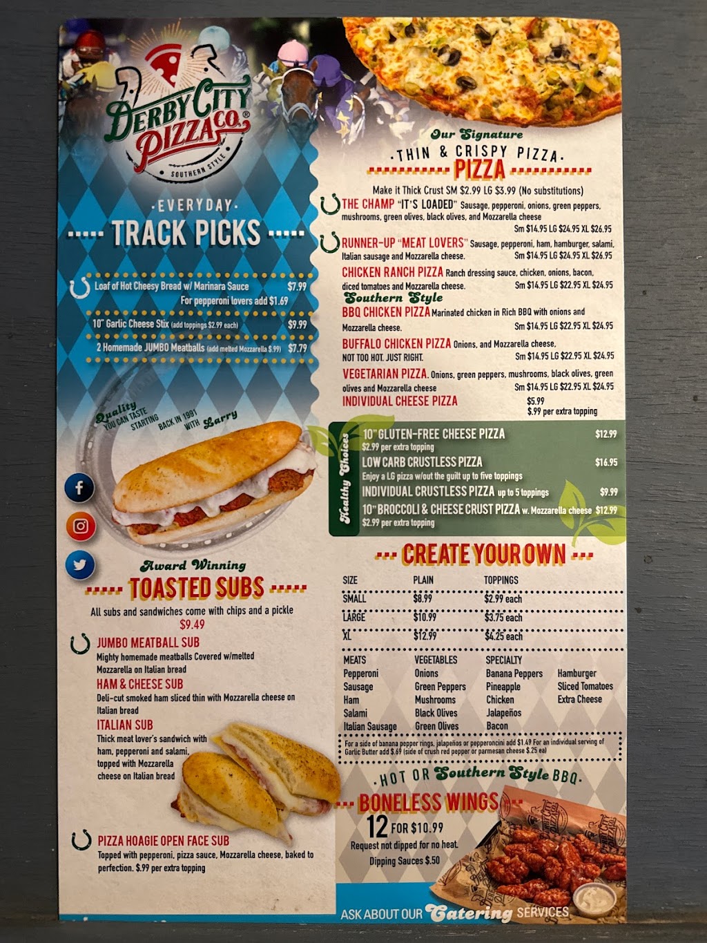 Derby City Pizza | restaurant | 412 W Daisy Ln, New Albany, IN 47150, USA | 8125906880 OR +1 812-590-6880