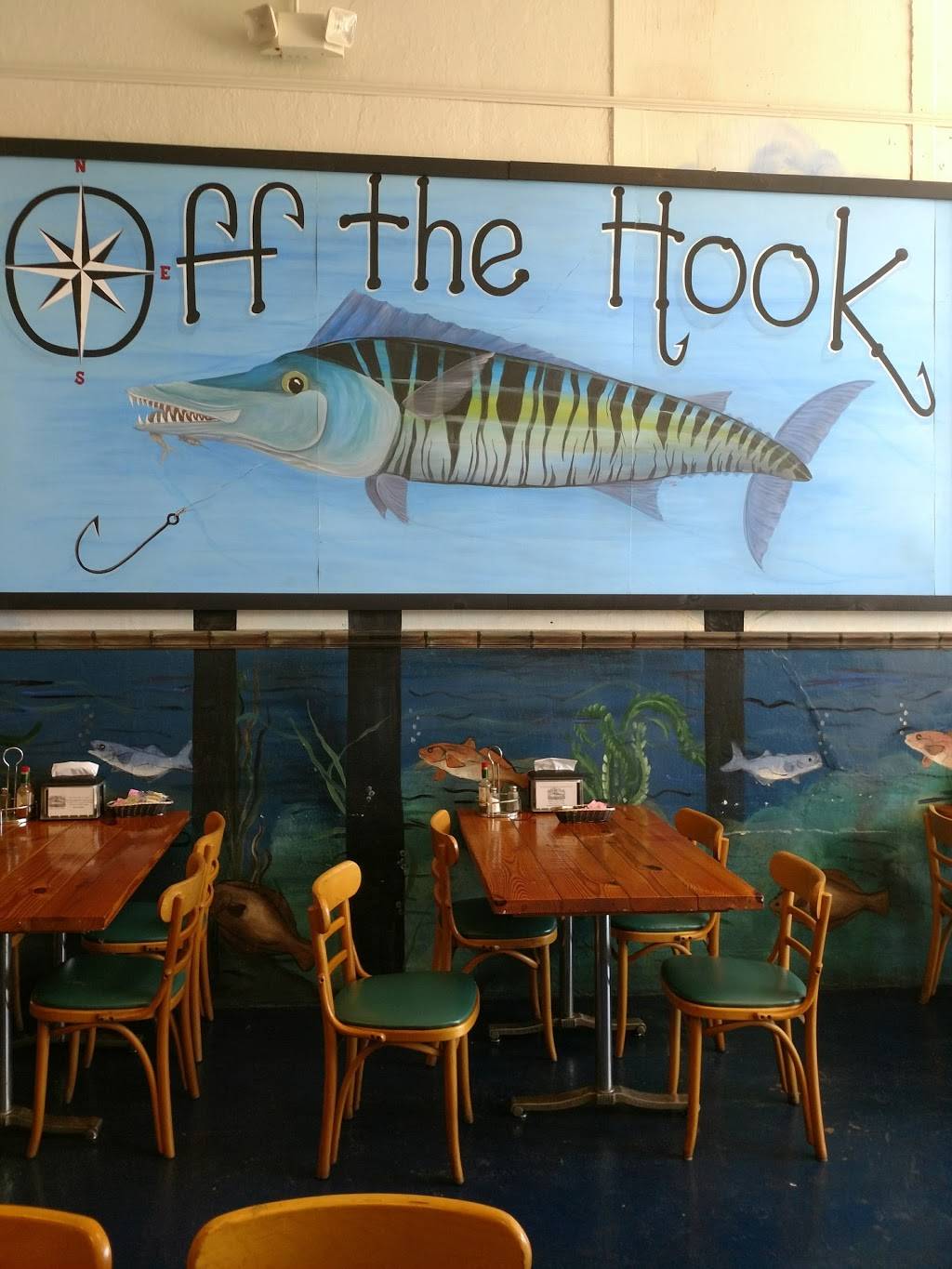 Off the Hook | restaurant | 707 Krebs Ave, Pascagoula, MS 39567, USA | 2287629004 OR +1 228-762-9004
