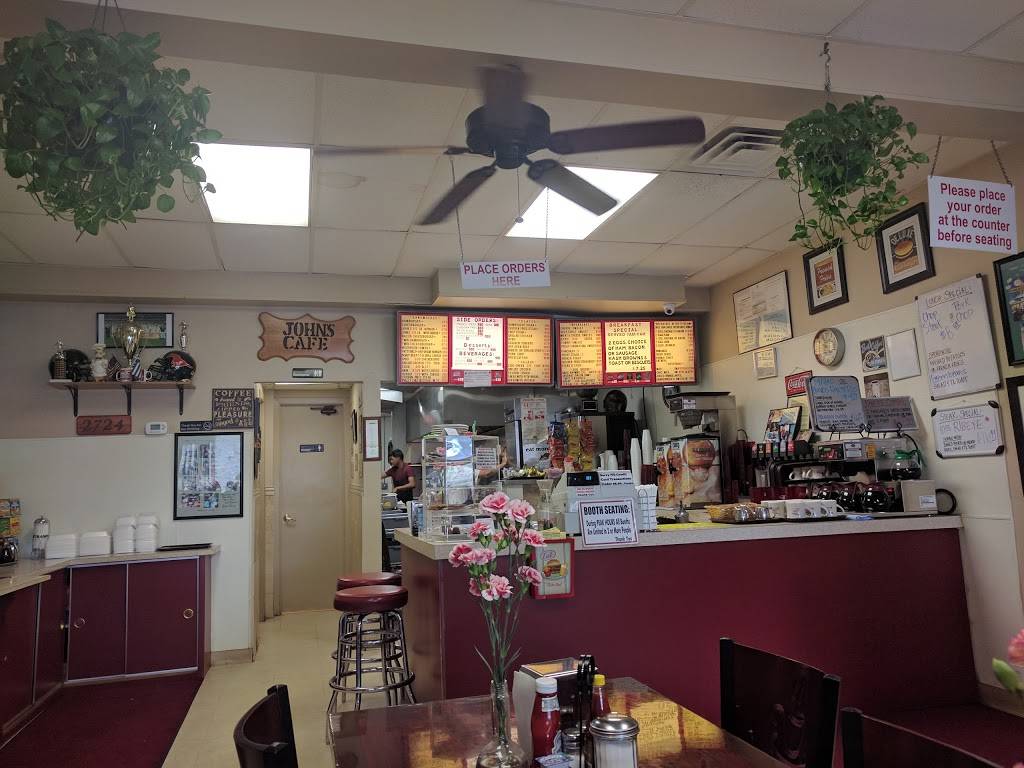 Johns Cafe | restaurant | 1733 Greenville Ave, Dallas, TX 75206, USA | 2148740800 OR +1 214-874-0800
