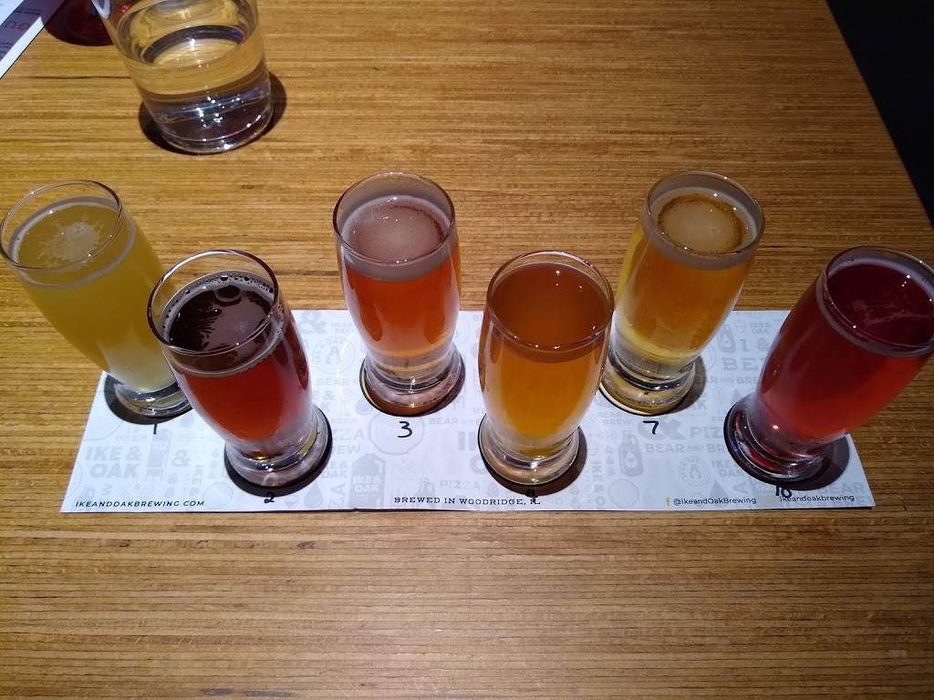 Ike & Oak Brewing Company | restaurant | 6315 Main St, Woodridge, IL 60517, USA | 3319982907 OR +1 331-998-2907