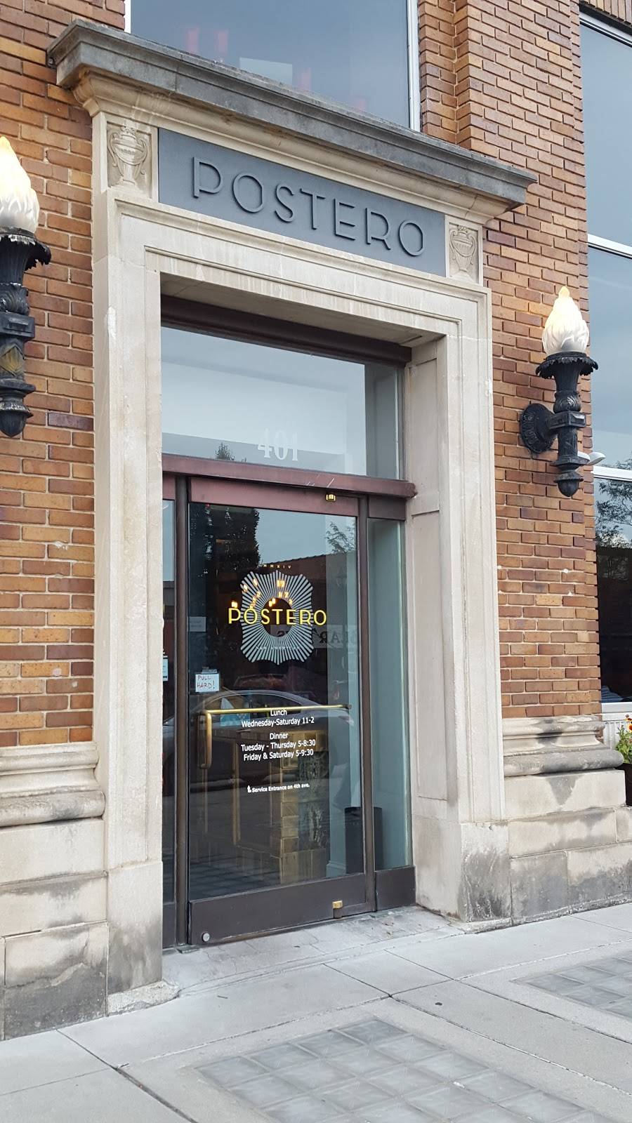 Postero | restaurant | 401 N Main St, Hendersonville, NC 28792, USA | 8285959676 OR +1 828-595-9676