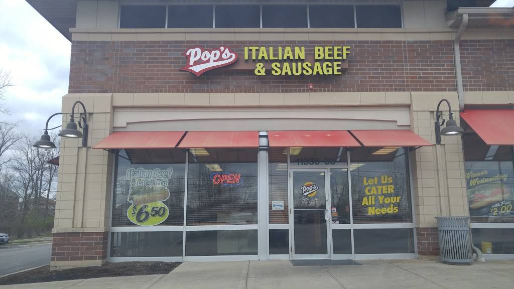 Pops Italian Beef & Sausage | restaurant | 11336 Lincoln Hwy, Mokena, IL 60448, USA | 8154697677 OR +1 815-469-7677