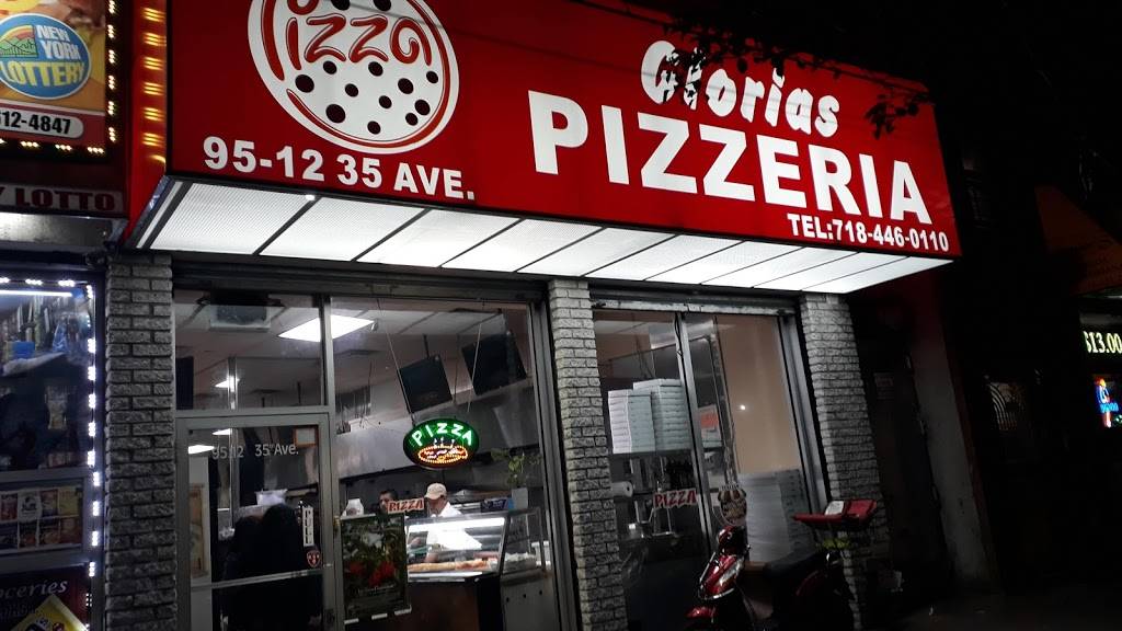 Glorias Pizzeria | restaurant | 95-12 35th Ave, Flushing, NY 11372, USA | 7184460110 OR +1 718-446-0110