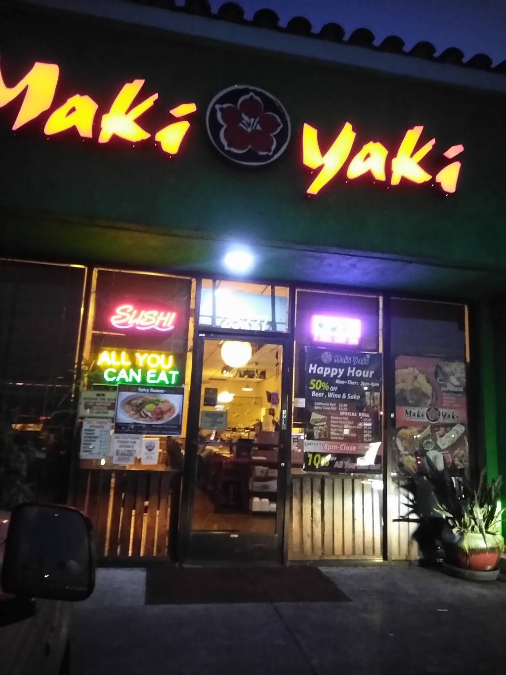 Maki Yaki 22 | restaurant | 25227 Redlands Blvd, Loma Linda, CA 92354, USA | 9097999773 OR +1 909-799-9773