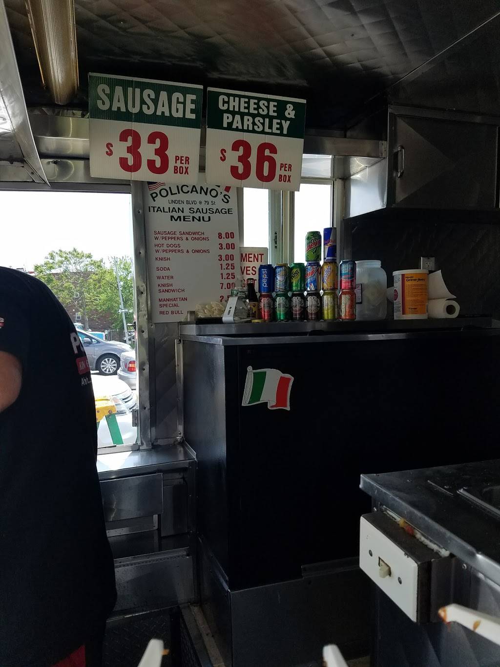 Policano’s Italian Sausage | restaurant | Linden Blvd & 79th Street, Howard Beach, NY 11414, USA | 9177438555 OR +1 917-743-8555