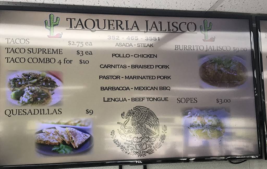Taqueria Jalisco | restaurant | 14055 FL-40, Ocala, FL 34481, USA | 3524653551 OR +1 352-465-3551