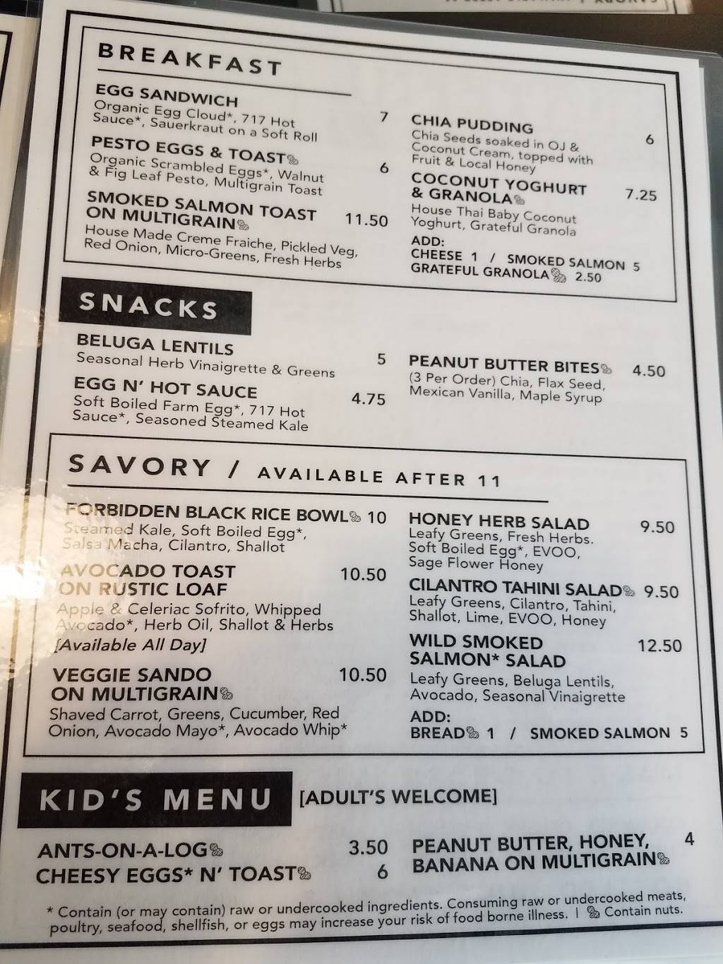 Grateful Kitchen Co. | cafe | 727 N Henry St, Alexandria, VA 22314, USA | 5718679121 OR +1 571-867-9121