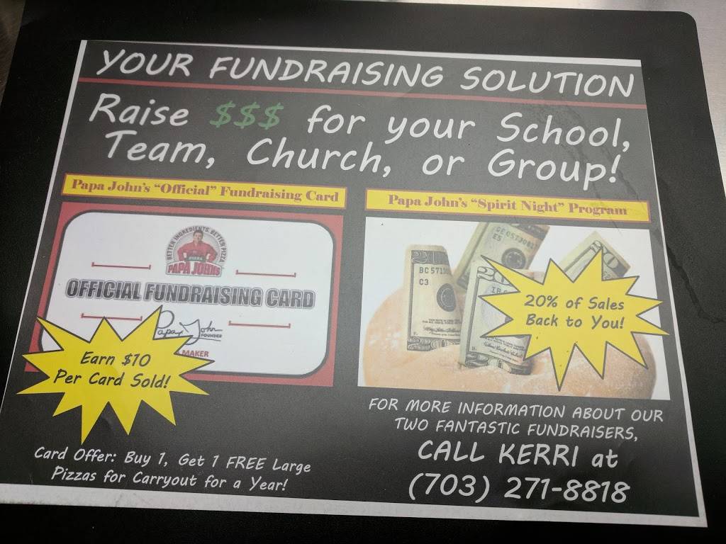 Papa Johns Pizza | restaurant | 2571 John Milton Dr, Herndon, VA 20171, USA | 7034767272 OR +1 703-476-7272