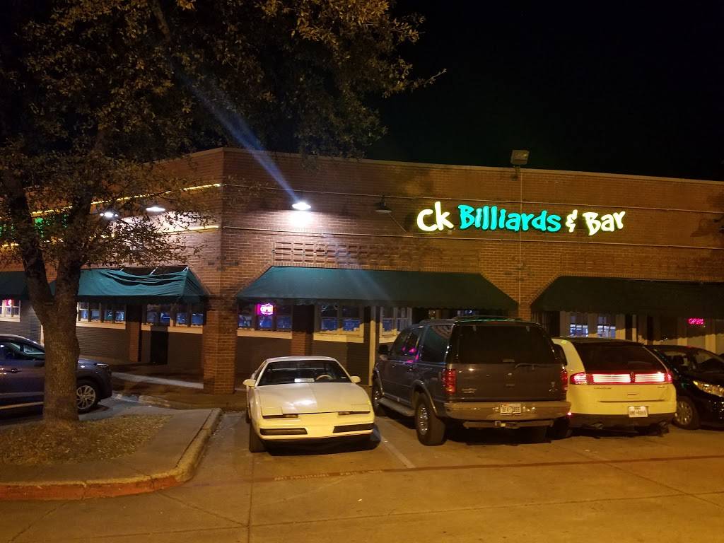 CK Billiards | restaurant | 9247 Skillman St #105, Dallas, TX 75243, USA | 4692504851 OR +1 469-250-4851