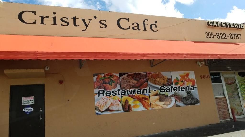 Cristys Cafe | restaurant | 9801 NW 79th Ave, Hialeah Gardens, FL 33016, USA | 3058228787 OR +1 305-822-8787