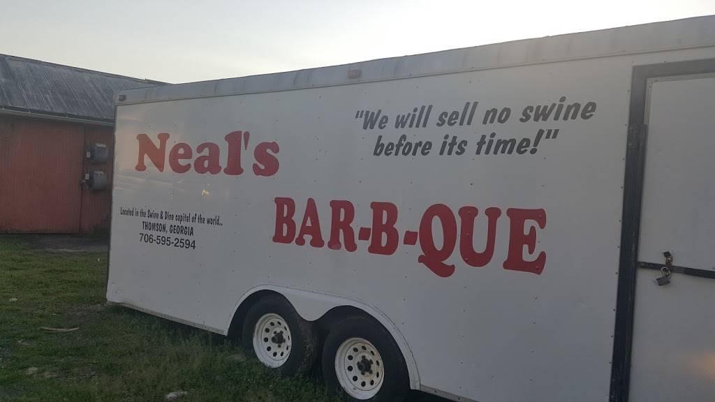 Neals Bar-B-Que | restaurant | 664 Augusta Rd, Thomson, GA 30824, USA | 7065952594 OR +1 706-595-2594