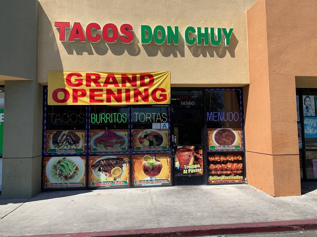 Tacos Don Chuy | restaurant | 14560 Nordhoff St, Van Nuys, CA 91402, USA | 8188106668 OR +1 818-810-6668