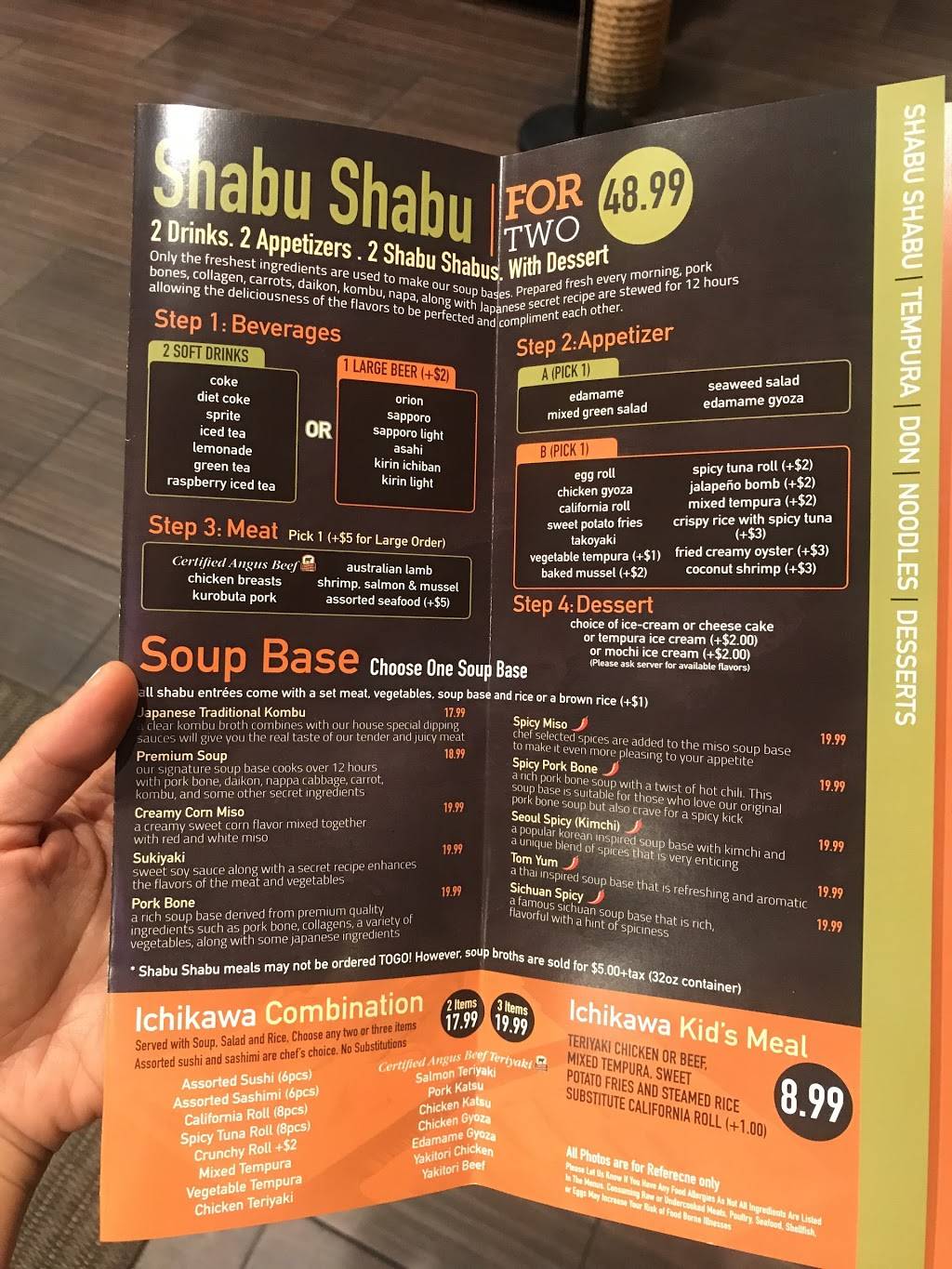 Ichikawa Shabu Fondue & Sushi | restaurant | 4665 Chino Hills Pkwy, Chino Hills, CA 91709, USA | 9096060080 OR +1 909-606-0080