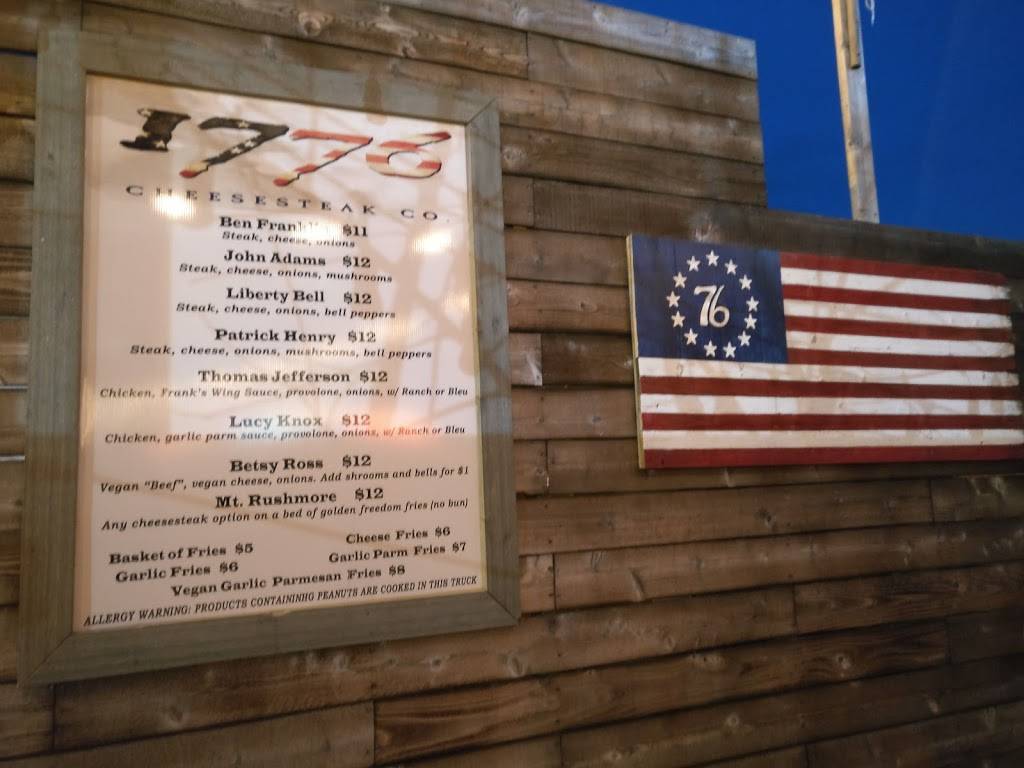 1776 Cheesesteak Co. | restaurant | 1505 Town Creek Dr, Austin, TX 78741, USA | 5129682327 OR +1 512-968-2327