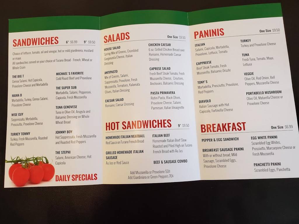 Tonys Italian Deli | restaurant | 3360 Sheffield Ave, Dyer, IN 46311, USA | 2195152012 OR +1 219-515-2012