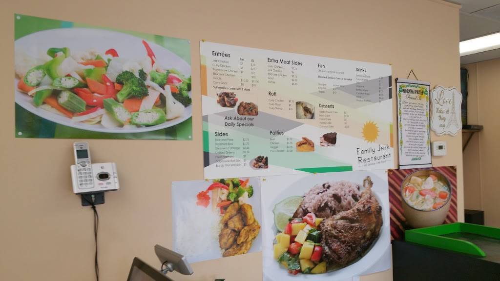 Family Jerk Restaurant | restaurant | 803 Powder Springs St #1, Marietta, GA 30064, USA | 6782175999 OR +1 678-217-5999