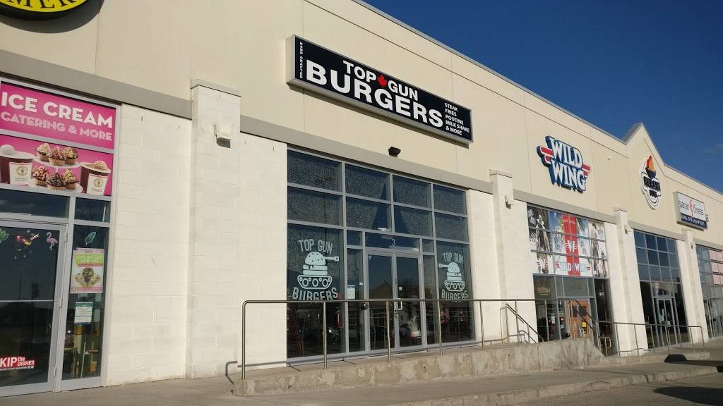 Top Gun burger | restaurant | 3-5955 Latimer Dr, Mississauga, ON L5V 0B7, Canada | 9055420999 OR +1 905-542-0999