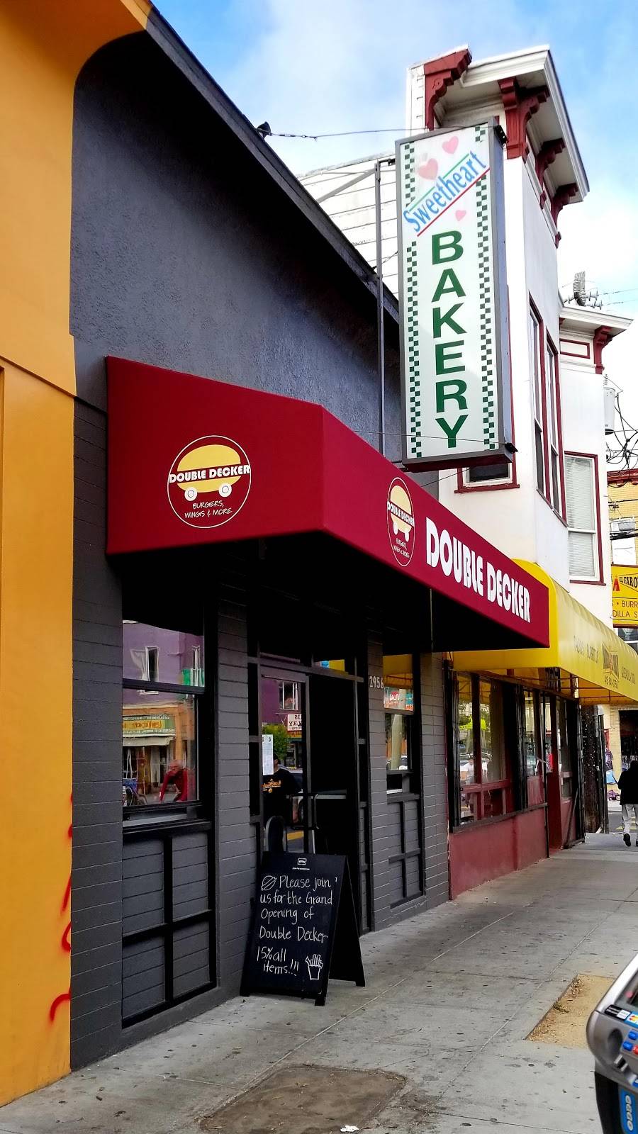 Double Decker | restaurant | 2956 24th St, San Francisco, CA 94110, USA | 4157570523 OR +1 415-757-0523