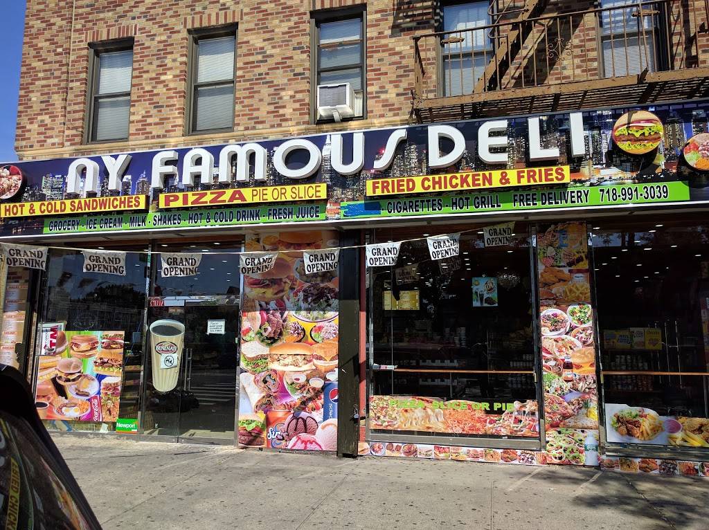 NY Famous Deli | meal takeaway | 1683 E 172nd St, Bronx, NY 10472, USA | 7189913039 OR +1 718-991-3039
