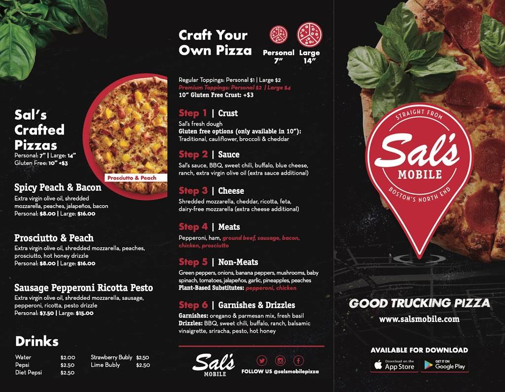 Sals Mobile | meal takeaway | 1455 Trapelo Rd, Waltham, MA 02451, USA | 9782918995 OR +1 978-291-8995