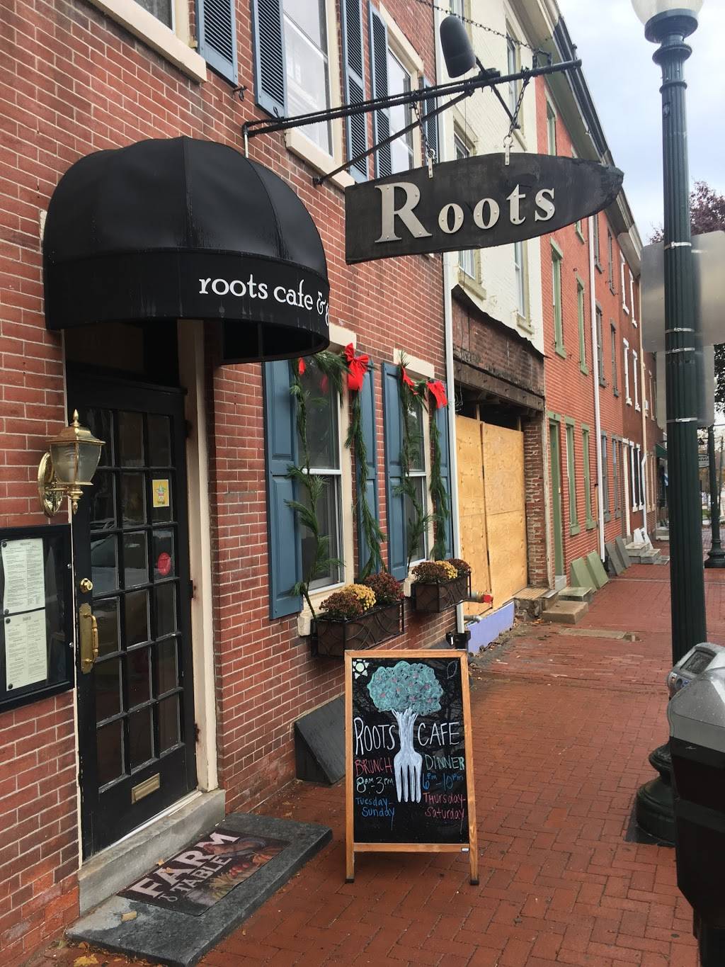 Roots Cafe | restaurant | 133 E Gay St, West Chester, PA 19380, USA | 6104550100 OR +1 610-455-0100