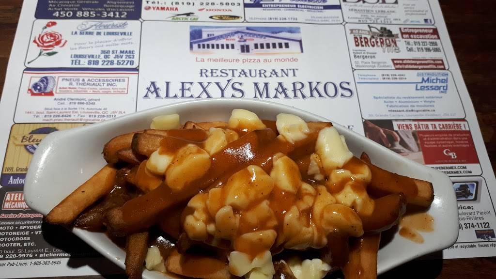 Alexys Markos | restaurant | 161 Boulevard Saint Laurent E, Louiseville, QC J5V 1H5, Canada | 8192288485 OR +1 819-228-8485
