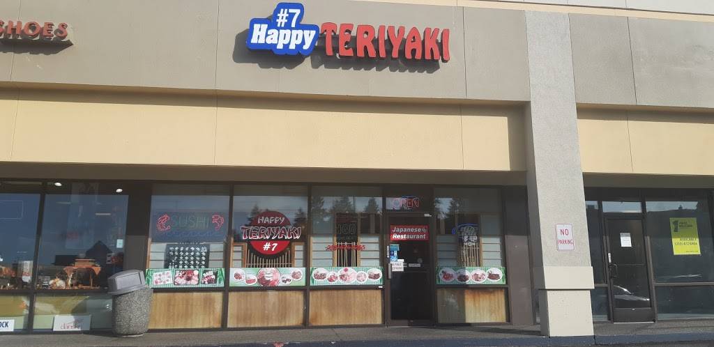 Happy Teriyaki | restaurant | 4027 Tacoma Mall Blvd E, Tacoma, WA 98409, USA | 2534745365 OR +1 253-474-5365