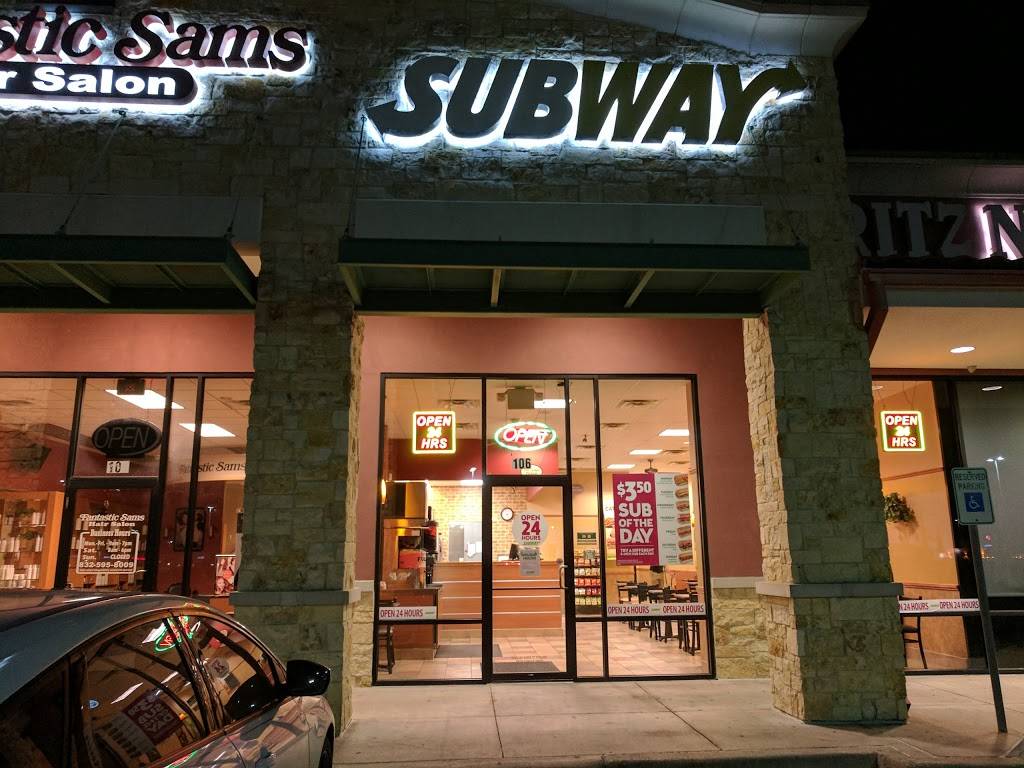 Subway Restaurants | restaurant | 5614 W Grand Parkway S, The Shops on, TX-99 Ste 106, Richmond, TX 77406, USA | 8325951100 OR +1 832-595-1100