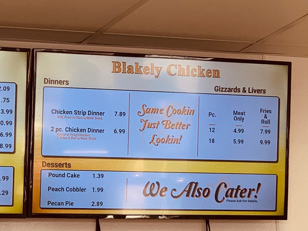 Blakely Chicken | restaurant | 186 N Main St, Blakely, GA 39823, USA | 2297234201 OR +1 229-723-4201