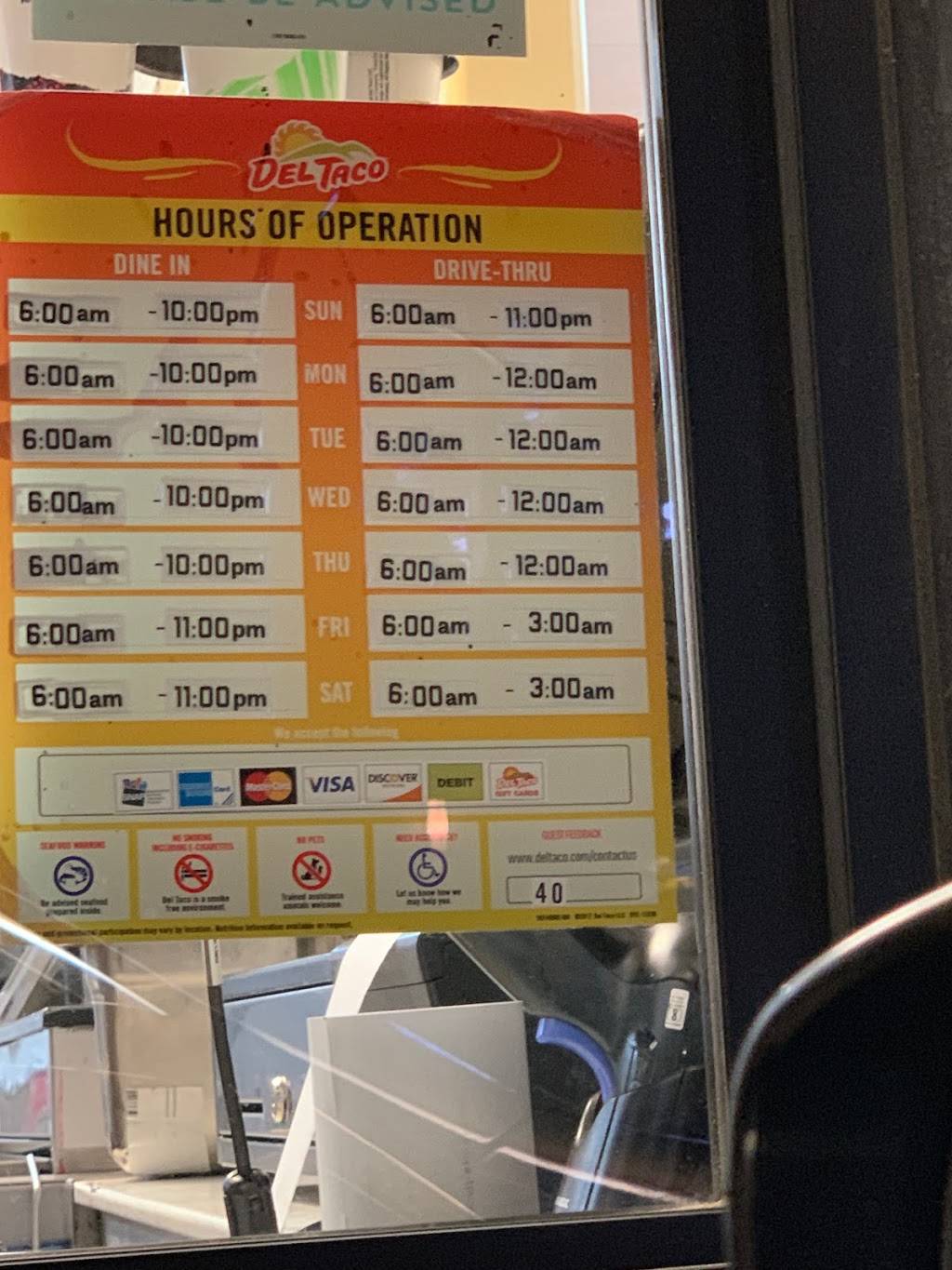 Del Taco | meal takeaway | 26270 Bouquet Canyon Rd, Saugus, CA 91350, USA | 6612552121 OR +1 661-255-2121