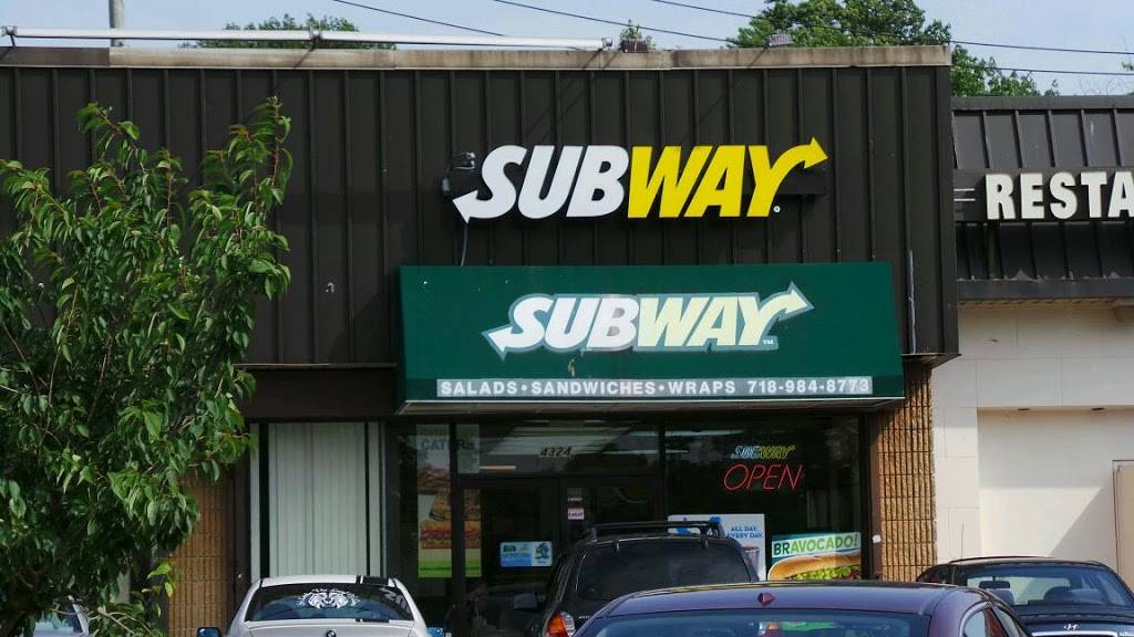 Subway Restaurants | restaurant | 4348 Amboy Rd, Staten Island, NY 10312, USA | 7189848773 OR +1 718-984-8773