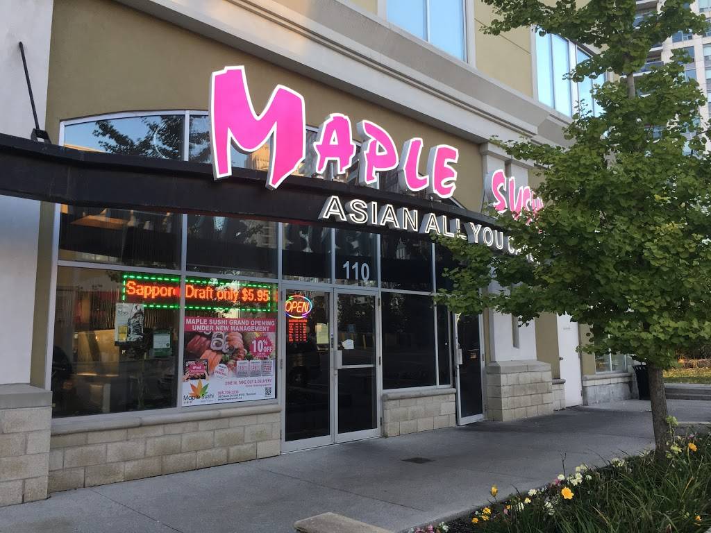 Maple Sushi | restaurant | 30 Disera Dr #110, Thornhill, ON L4J 0A7, Canada | 9057092238 OR +1 905-709-2238