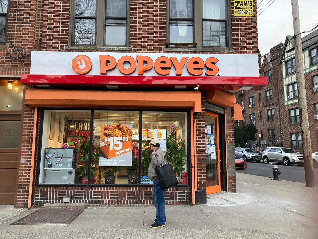 Popeyes Louisiana Kitchen | restaurant | 7123 Fort Hamilton Pkwy, Brooklyn, NY 11228, USA | 7188368868 OR +1 718-836-8868