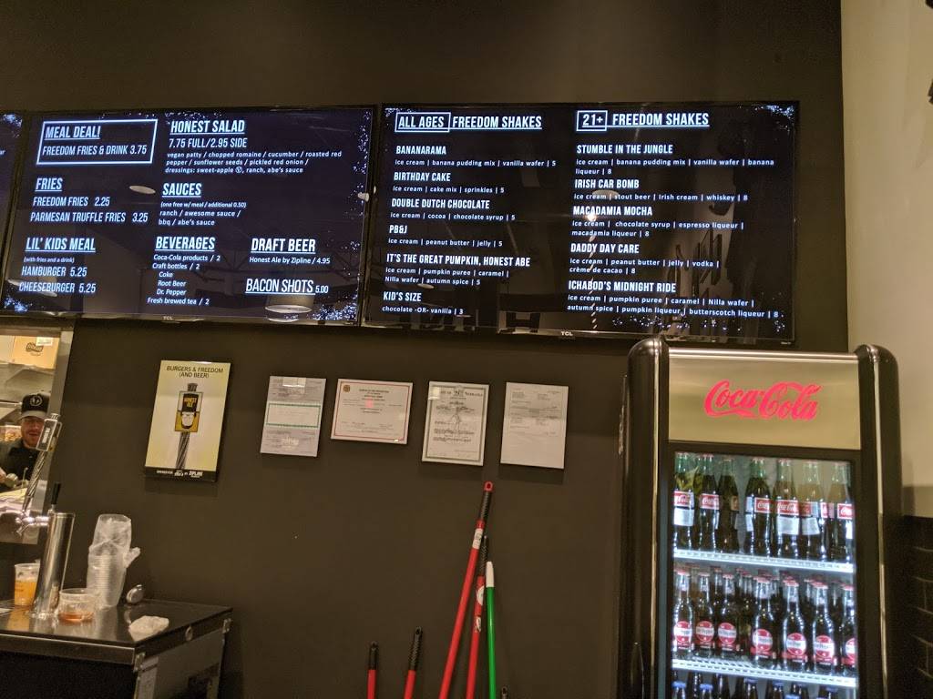 Honest Abes Burgers & Freedom | restaurant | 8340 Glynoaks Dr. #104, Lincoln, NE 68516, USA | 5315005970 OR +1 531-500-5970