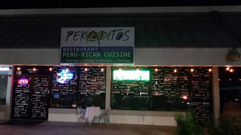 Pekaditos Mi Viejo San Juan | restaurant | 11980 SW 8th St, Miami, FL 33184, USA | 3052202221 OR +1 305-220-2221