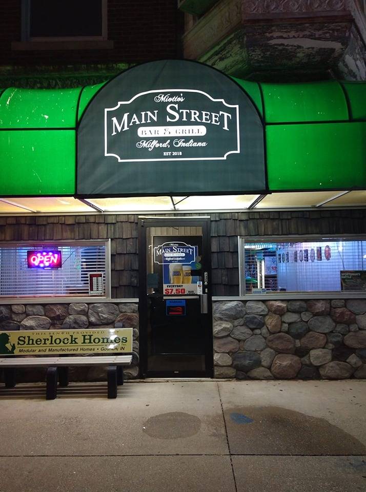 Main Street Bar & Grill | restaurant | 132 S Main St, Milford, IN 46542, USA | 5746584904 OR +1 574-658-4904