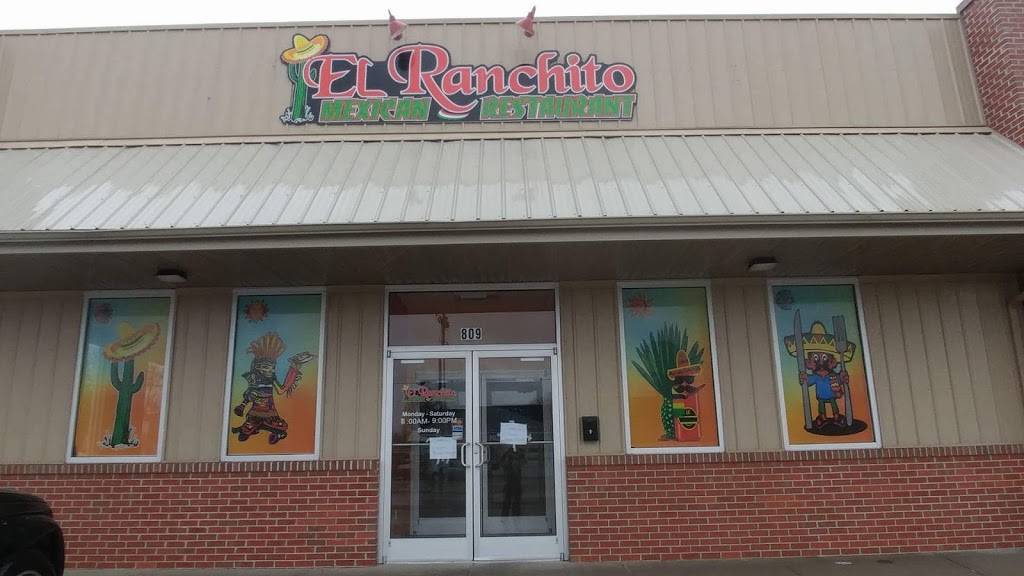 El Ranchito Restaurant | restaurant | 809 N Court St, Marion, IL 62959, USA | 6189697149 OR +1 618-969-7149