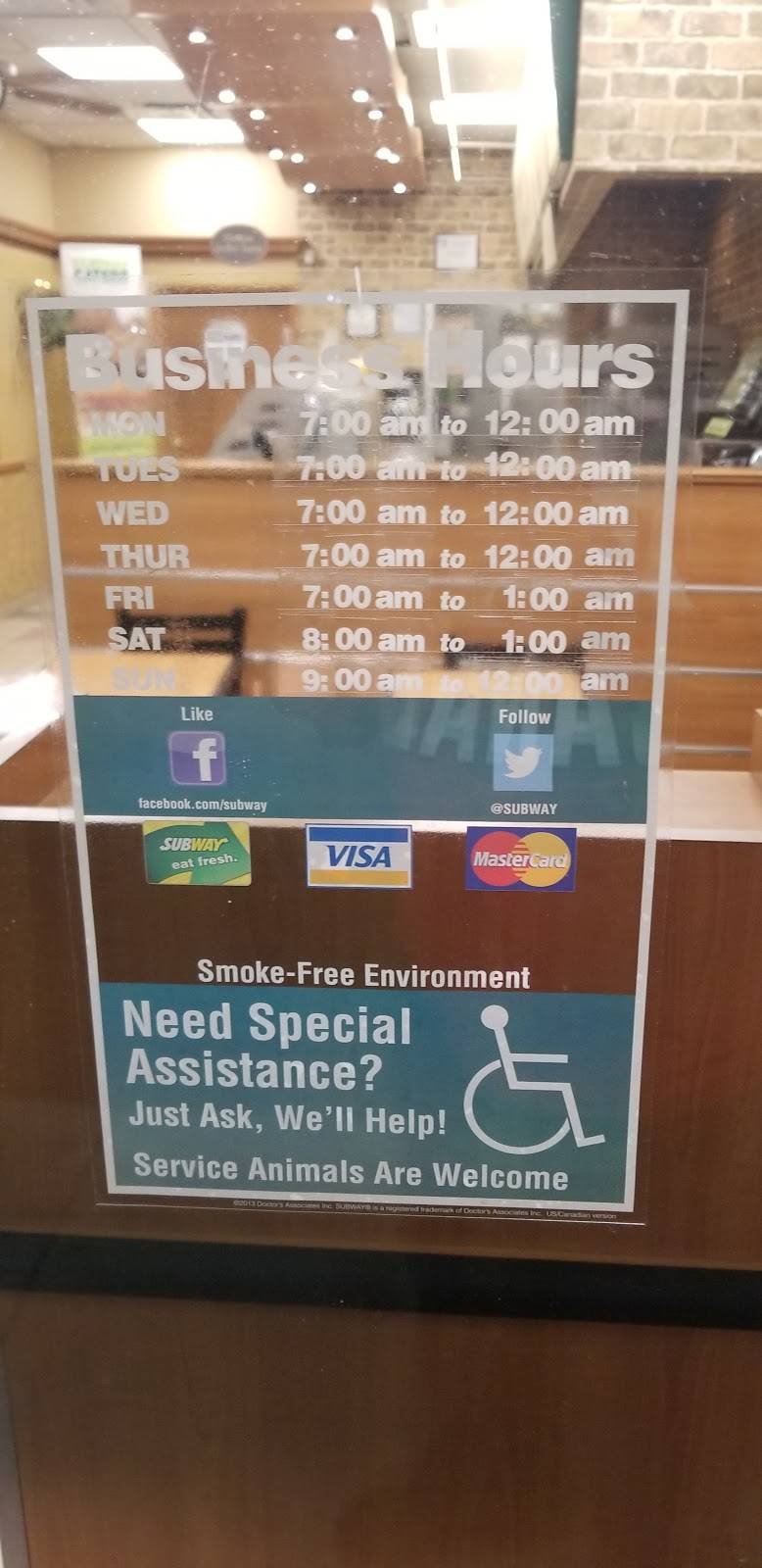 Subway | restaurant | 3316 Keele St, Toronto, ON M3M 2H7, Canada | 4166388519 OR +1 416-638-8519
