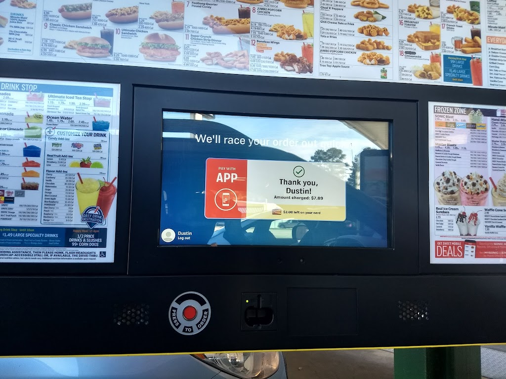 Sonic Drive-In | restaurant | 7211 US-165 S, Columbia, LA 71418, USA | 3186497146 OR +1 318-649-7146