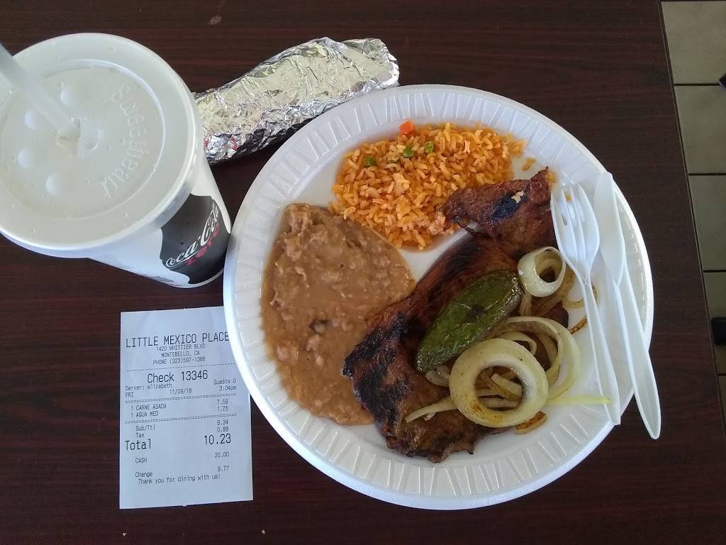 Little Mexico | restaurant | 1420 W Whittier Blvd, Montebello, CA 90640, USA | 3235971388 OR +1 323-597-1388