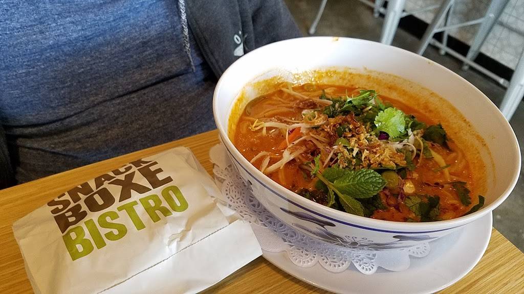 Snackboxe Bistro | restaurant | 6035 Peachtree Rd Suite C-114, Doraville, GA 30360, USA | 7704178082 OR +1 770-417-8082