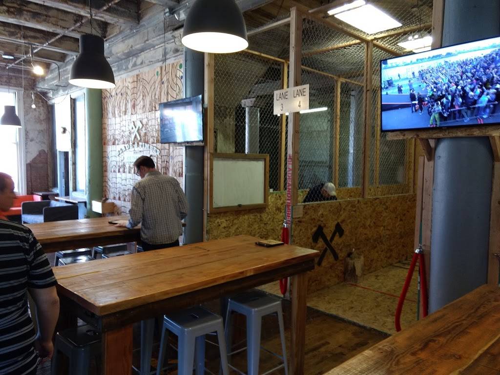 Blade & Timber Axe Throwing - KC | Power & Light | restaurant | 1303 Baltimore Ave, Kansas City, MO 64105, USA | 8163438489 OR +1 816-343-8489