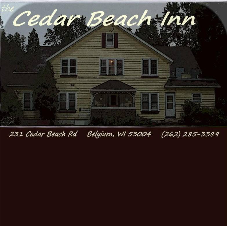 Cedar Beach Inn | restaurant | 231 Cedar Beach Rd, Belgium, WI 53004, USA | 2622853389 OR +1 262-285-3389