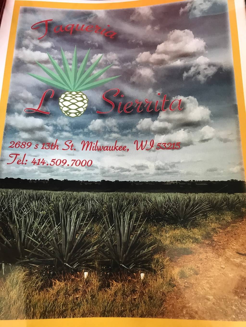 La Sierrita | restaurant | 2685 South 13th Street, Milwaukee, WI 53215, USA | 4145097000 OR +1 414-509-7000